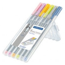 ESTUCHE 6 PZASTRIPLUS FINELINER 334, SURT. NEÓN STAEDTLER 334 SB6CS3 (Espera 4 dias) en Huesoi